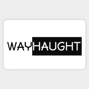 Wayhaught Sticker